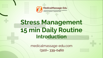 Stress Management-15 min Daily Routine Introduction